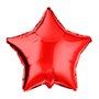 Bexiga Metalizada Estrela Vermelho 45cm Neotrentina