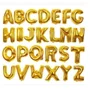 Bexiga Metalizada Letra E Ouro 16 Polegadas