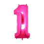 Bexiga Metalizada N° 1 Pink 40 cm Ref. PAF099 Partiu