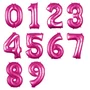 Bexiga Metalizada N° 6 Pink 40 cm Ref. PAF099 Partiu