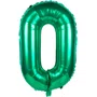 Bexiga Metalizada Nº 0 Verde 40cm Silverplastic