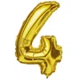 Bexiga Metalizada Nº 4 Ouro 40cm PartiuFestas
