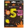 Bexiga Metalizada Nº 5 Ouro 80cm Grande Silverplastic