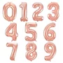 Bexiga Metalizada Nº 5 Rose Gold 40cm Silverplastic