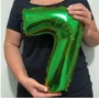 Bexiga Metalizada Nº 7 Verde 40cm Silverplastic