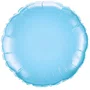Bexiga Metalizada Redonda Azul Tiffany 25 cm Ref. PAF 525 Partiu