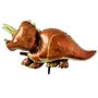 Bexiga Metalizada Dinossauro Laranja  42cm/17’’ Neotrentina