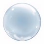 Bexiga Transparente Azul 60 Cm 24 Polegadas Cromus