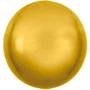 Bexiga Transparente Metalizada Ouro 60cm 24 Pol Cr