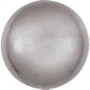 Bexiga Transparente Metalizada Prata 60cm 24pol Cr