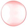 Bexiga Transparente Vermelho 60cm 24polegadas Crom