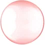 Bexiga Transparente Vermelho 60cm 24polegadas Crom