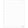 Bloco de Folhas para Caderno Tilidisco Pautado 80 fls Tilibra