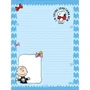 Bloco de Papel para Carta com 50 Folhas Vermelho Snoopy Tilibra