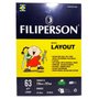 Bloco Desenho Lay Out A-3 S/Margem C/ 50 Fls