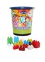 Bloco Montar Crie E Monte 44 Pcs Mini Toys