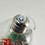 Bola de Natal 8cm Transparente Lâmpada Decorada Matsumoto