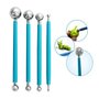 Boleador Kit 4 Pecas Ponta Metal BL0001 BRW