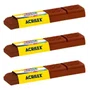 Borracha Barra de Chocolate Preto Acrilex