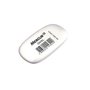 Borracha Branca Oval Mercur