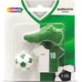 Borracha Futebol Verde e Branco Acrilex