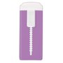 Borracha Retangular Retrátil Roxo Pastel Slide Tilibra