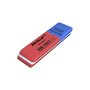 Borracha Vermelho/Azul Unidade Prima Mercur