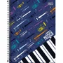 Caderno de Música Espiral Universitário Capa Dura 80fls Sortido Tilibra
