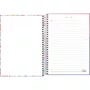 Caderno 1/4 Feminino 200 Folhas Azul D+ Tilibra