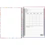 Caderno 1/4 Feminino 200 Folhas Colorido D+ Tilibra