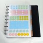 Caderno Argolado Planner Colegial 150fls Noir Otima