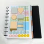Caderno Argolado Planner Colegial 150fls Noir Otima