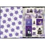 Caderno Brochura 1/4 Capa Dura 80 Fls Colorido Personagens Wandinha Tilibra