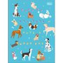Caderno Brochura Universitário Capa Dura 80 Fls Azul Cachorros Hug Me Tilibra Caderno Brochura Universitário Capa Dura 80 Fls Azul Cachorros Hug Me Tilibra