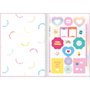 Caderno Brochura Univ CD 80fls Lilás Pastel Happy Tilibra
