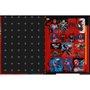 Caderno Brochura Universitário Capa Dura 80 Folhas Azul Peter Miles Spider Man Game Tilibra