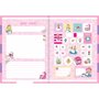 Caderno Brochura Universitário Capa Dura 80 Folhas Lilás Gato de Cheshire Alice Animativa