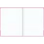 Caderno Brochura Universitário Capa Dura 80 Folhas Rosa Jolie Tilibra