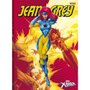 Caderno Brochurão Capa Dura 80 Fls Vermelho Jean Gray X-Men São Domingos