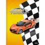 Caderno Brochurão Capa Dura 80 Fls Vermelho Silver Tuning São Domingos