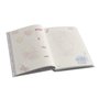 Caderno Capa Dura Colegial Ursinhos Carinhosos Branco Rosas 160 Fls Animativa
