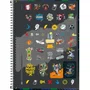 Caderno CD Universitário Azul Basquete Score 80 Folhas Tilibra