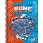 Caderno CD Universitário Rádio Flip+ Masculino 200 Folhas Tilibra