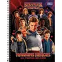 Caderno CD Universitário Stranger Things Vermelho 80 Folhas Tilibra