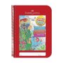 Caderno Criativo Vermelho 96fls Faber Castell