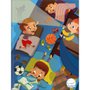 Caderno de Caligrafia Brochura Capa Dura 40 Fls Azul Quarto Sapeca Tilibra