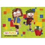 Caderno de Desenho CD 80fls Verde Porto Papel Tilibra