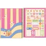 Caderno de Desenho Espiral Capa Dura 80 Folhas Colorido Capy Club Tilibra