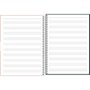 Caderno de Música Espiral Univ CD 80fls Marrom Animativa