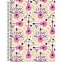 Caderno de Música Espiral Univ CD 80fls Rosa Violões Tilibra